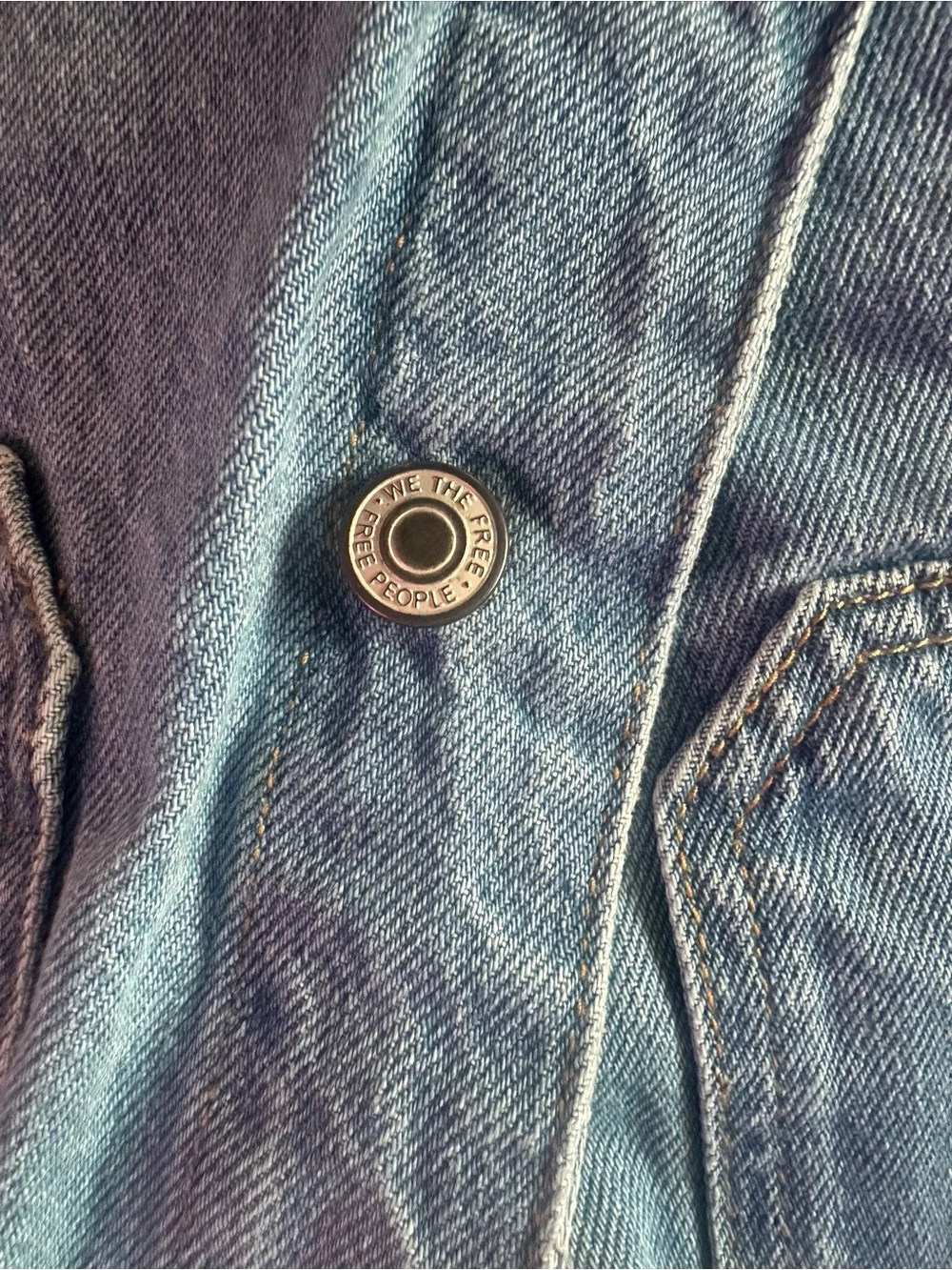 Free People “We the free” Avery Jean Jacket - Picture 5 of 5